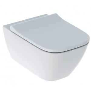 WC suspendat rimfree cu capac soft-close subtire Smyle Square 500.683.00.2 - Img 2