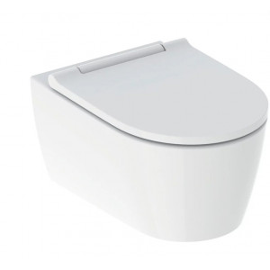 WC suspendat rimless cu capac soft-close subtire One 500.201.01.1 - Img 2