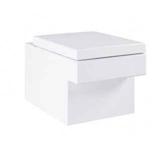 WC suspendat rimless Cube Ceramic suprafata PureGuard GRO3924500H - Img 2