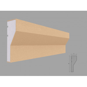 Ancadrament fereastra FP137 dimensiuni 130x45x2000mm - Img 1