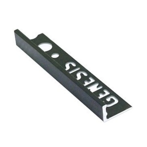 Bagheta dreapta negru mat pentru muchii din eloxalum ESA 17 2.5ML/BUC