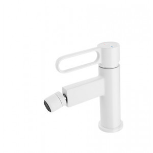 Baterie bideu ZAFFIRO ventil click-clack alb mat FDSFD1-ZFR-6-33 - Img 1