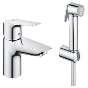 Baterie lavoar cu dus igienic BauEdge 23757001 Grohe