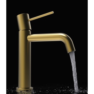 Baterie lavoar Slimmer Himark, brushed gold, Cold Start – M Size - Img 5