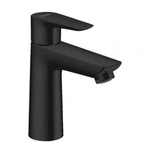 Baterie lavoar Talis E 110 matt black cu ventil click clack HAN71710670