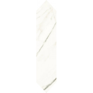 Brau Arctic Storm Bianco Hexalong 6.5X29.8, interior, baie-bucatarie, rectificat, alb tip marmura lucios, Paradyz