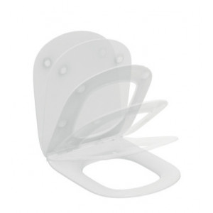 Capac WC TESI soft-close subţire IDST352701 - Img 2