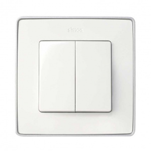 Clapeta intrerupator dublu 82026-30 Simon - Img 2