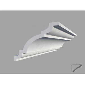 Cornisa de interior BC10 dimensiuni 120x120x2000mm - Img 1