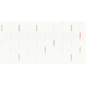 Decor SYNERGY COLOUR INSERTO MIX 30X60cm, interior, baie-bucatarie, multicolor lucios, Paradyz