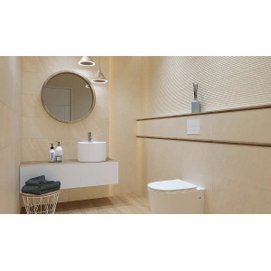Faianta SUNLIGHT STONE BEIGE A STR crem, baie bucatarie 30x60cm Paradyz - Img 2