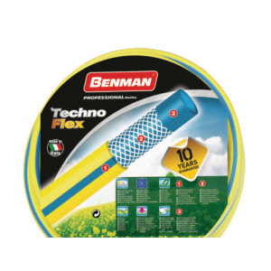 Furtun de gradina 1/2" de 50 ml Technoflex 77152 Benman - Img 1