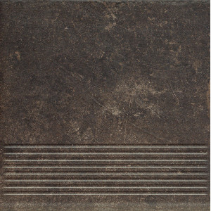 Gresie treapta SCANDIANO BROWN 30X30cm Paradyz - Img 1