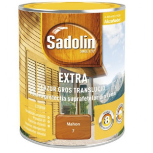 Lazura pentru lemn Sadolin extra mahon 1L