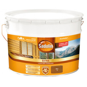 Lazura pentru lemn Sadolin extra nuc 10L