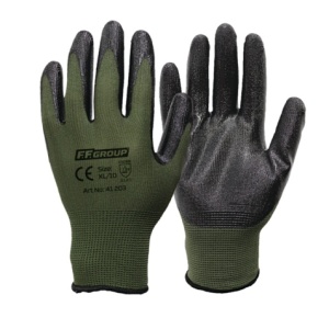 Manusi protectie nitril marimea L 41202 Benman - Img 1