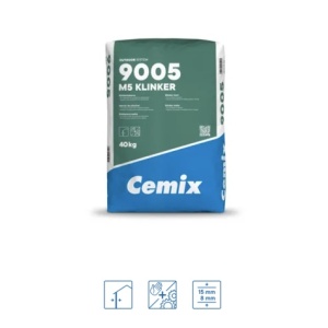 Mortar pentru zidit şi rostuit cărămidă klinker 40kg/sac Cemix 9005 M5 KLINKER