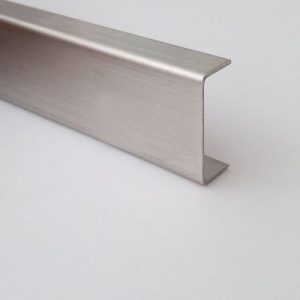 Profil U inox periat decorativ UPI 200.132 2.44ML/BUC