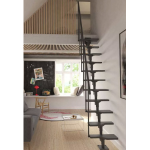 Scara mini modulara antracit Atlanta Dolle