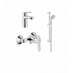 Set baterii de dus Bauedge cu bara de 60cm 11292801 Grohe