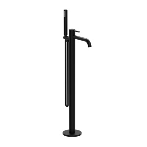 Set cada freestanding Beauty, ovala, acril, alba, 170 x 80 x 58 cm, cu baterie Slimmer neagra, Eweca - Img 4