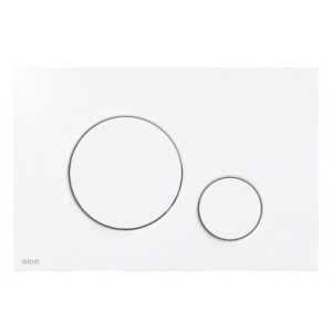 Set rezervor incastrat AM101/1120 + clapeta actionare M670 Alcadrain - Img 2