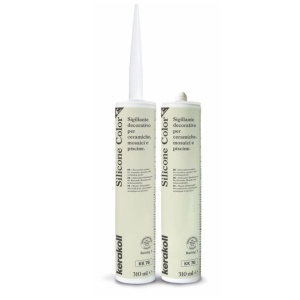 Silicon sanitar Crem KK76 310ml SILICONE COLOR KERAKOLL