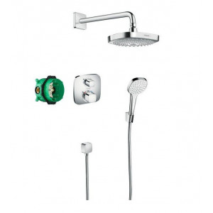 Sistem de dus incastrat DESIGN CROMA SELECT E / ECOSTAT E termostatic 27294000 - Img 1