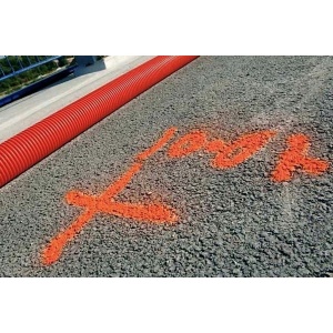 Spray marcaj fluorescent portocaliu 500ml TRACK MARKER Soppec