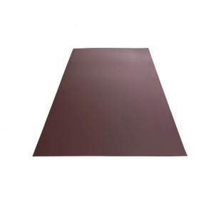 Tabla plana din otel, zincata, maro RAL 8017 lucios 0.4mm