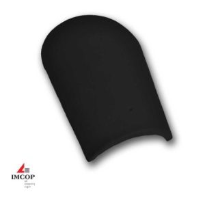 Tigla coama de inceput negru Imcop