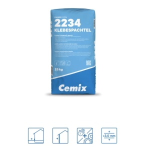 Adeziv pentru lipirea si armarea polistirenului 2234 25kg/sac Klebespachtel Cemix