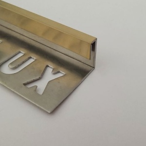 Bagheta dreapta Auriu muchii exterioare din inox ESI 100.133 2.44ML/BUC