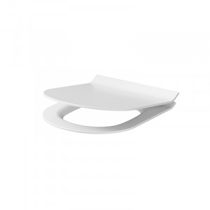 Capac WC City, slim, duroplast cu Soft-Close si Easy Off,alb Cersanit K98-0134 - Img 1