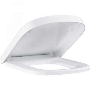 Capac wc Euro Ceramic cu inchidere lenta si QuickRelease, alb GRO39330002 Grohe - Img 1
