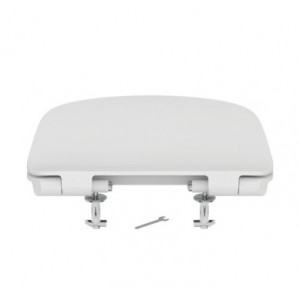 Capac WC TESI soft-close subţire IDST352701 - Img 3