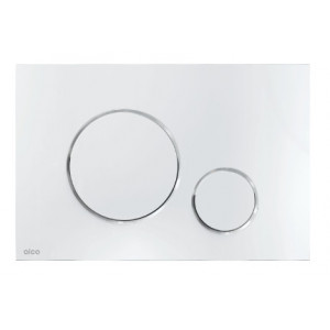 Clapeta actionare THIN cromat - lucios M671 Alcadrain - Img 1