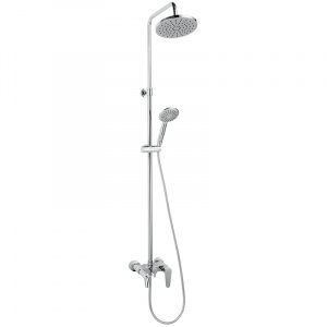 Coloana dus Algeocu baterie cada dus, crom NP78-BAG13U Ferro - Img 3