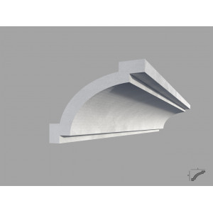 Cornisa de interior BC07 dimensiuni 70x70x2000mm - Img 1