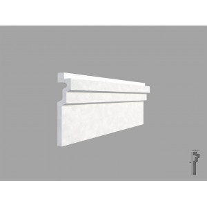 Cornisa de interior BC30 dimensiuni 165x30x2000mm - Img 1