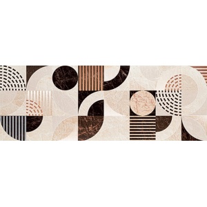 Decor AUBER GEO baie, interior, model geometric ,multicolor 89,8X32,8 Tubadzin