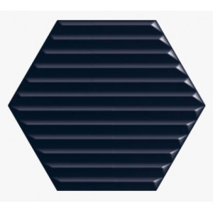 Faianta HEXAGON INTENSE TONE BLUE B 17.1x19.8cm - Img 1
