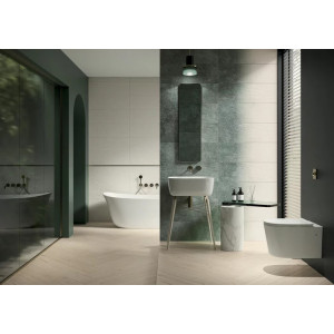 Faianta NIGHTWISH NAVY GREEN SCIANA TONAL STR, baie/bucatarie, interior, verde degrade mat 25X75cm - Img 2