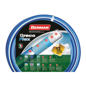 Furtun de gradina 1/2" de 50 ml Grecoflex 77162 Benman - Img 1