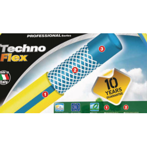 Furtun de gradina 1/2" de 50 ml Technoflex 77152 Benman - Img 2