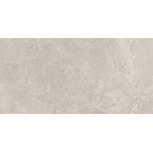Gresie portelanata Grand Cave white STR 59.8x119.8cm, interior-exterior, tip piatra, rectificat, gri deschis, Tubadzin