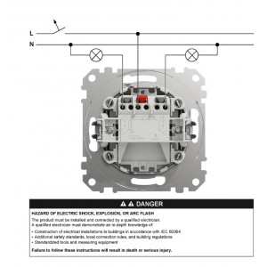 Intrerupator dublu 10AX Sedna Design SDD111105 Schneider - Img 7