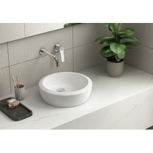Lavoar baie pe blat EOS rotund 39,5cm GAL3405001 Gala - Img 1