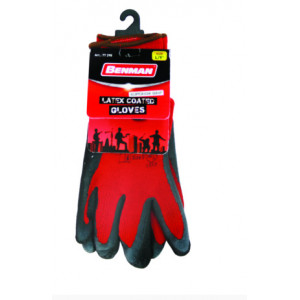 Manusi rosii latex marimea 9/ L - Img 2