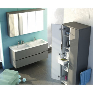 Mobilier SILVER 120cm 2 sertare soft-close - Img 1
